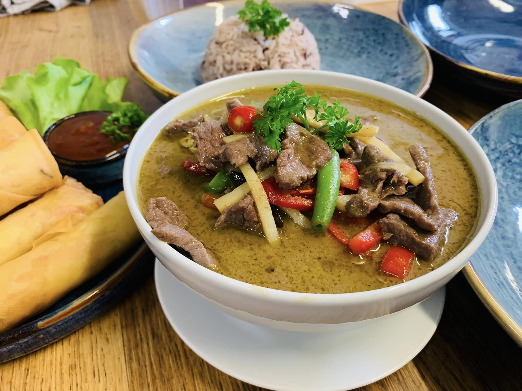Signature Thai green curry